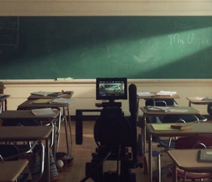 film studio miami - classroom movie set