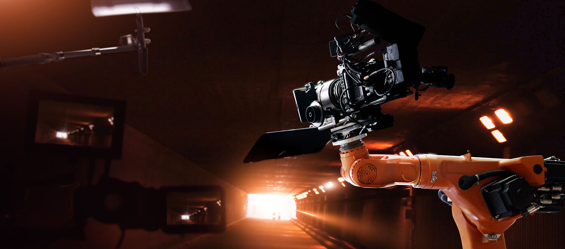 virtual film set for broadcasting